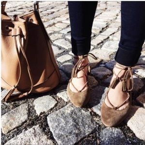 Madewell INGA Wrap Flats